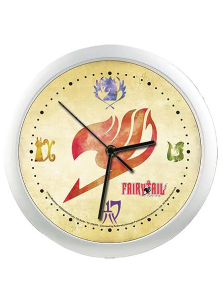 FAIRY TAIL GUILD ICONS WALL CLOCK (Net)