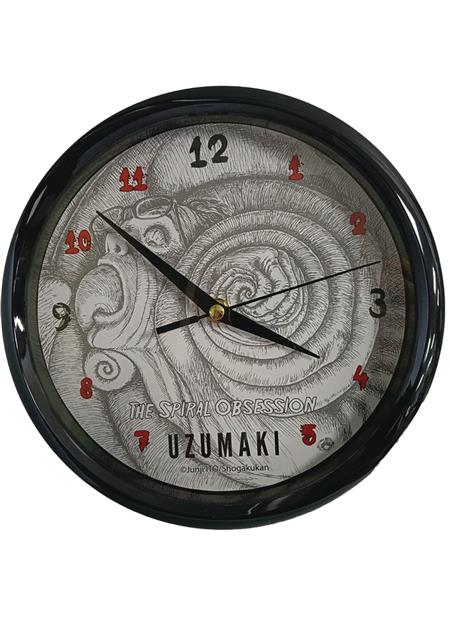 JUNJI ITO UZUMAKI SPIRAL OBSESSION WALL CLOCK (Net)