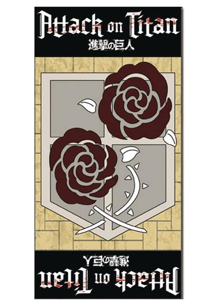 ATTACK ON TITAN GARRISON REGIMENT BEACH TOWEL (Net)