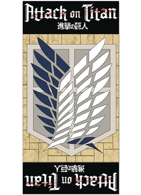 ATTACK ON TITAN SURVEY CORPS BEACH TOWEL (Net)