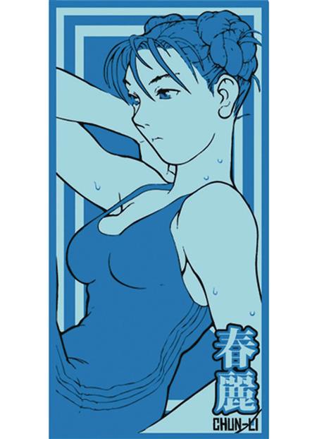 STREET FIGHTER ALPHA CHUN LI BEACH TOWEL (Net)