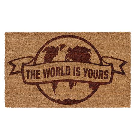 THE WORLD IS YOURS SCARFACE DOORMAT (Net)