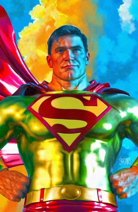 SUPERMAN UNLIMITED #4 CVR B MARK SPEARS CARD STOCK VAR