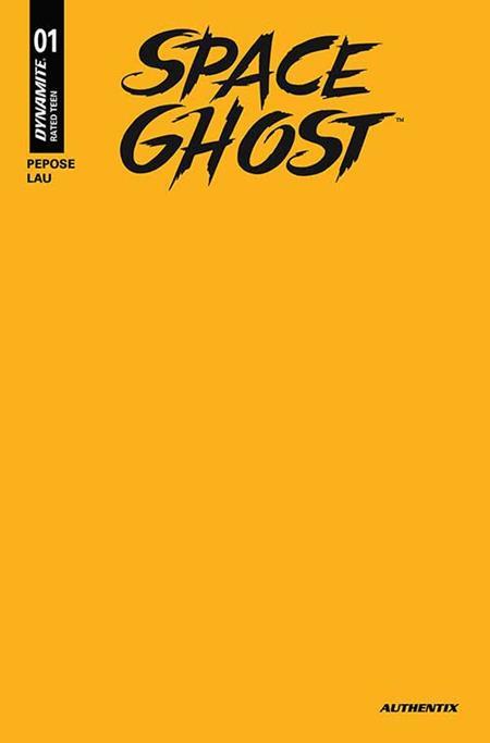 SPACE GHOST (2025) #1 CVR X YELLOW BLANK FOC BONUS AUTHENTIX VAR