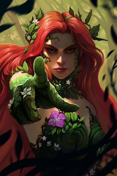 POISON IVY #35 CVR D INC 1:25 CHAY RUBY CARD STOCK VAR