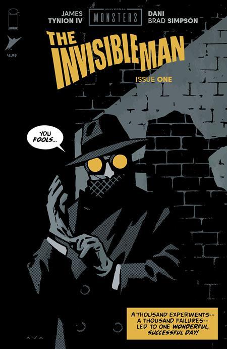UNIVERSAL MONSTERS THE INVISIBLE MAN #1 (OF 4) CVR C INC 1:10 DAVID AJA VAR