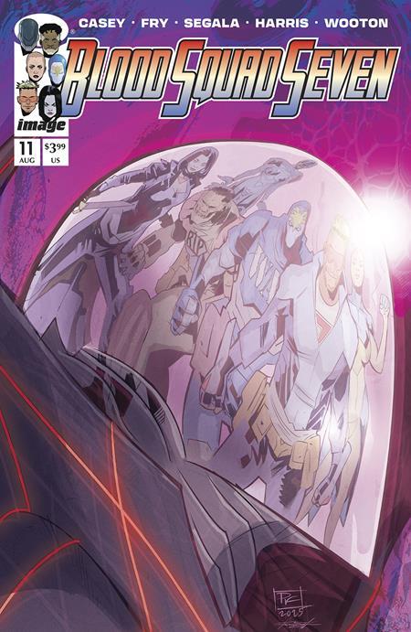 BLOOD SQUAD SEVEN #11 CVR A PAUL FRY (MR)