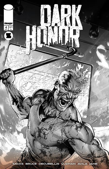 DARK HONOR #4 (OF 5) CVR B INC 1:10 FICO OSSIO B&W VAR