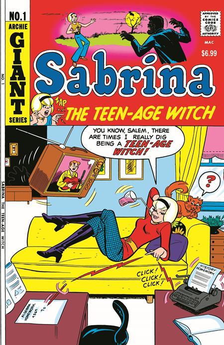 ARCHIE FACSIMILE #7 SABRINA THE TEENAGE WITCH #1 CVR A DAN DECARLO & RUDY LAPICK