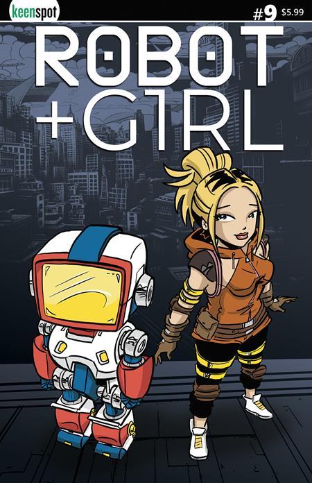ROBOT + GIRL #9 CVR A MIKE WHITE DYNAMIC DUO