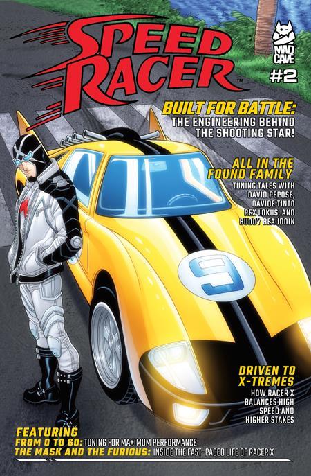 SPEED RACER #2 CVR C 10 COPY CHRIS BATISTA CAR MAGAZINE HOMAGE UNLOCK VAR