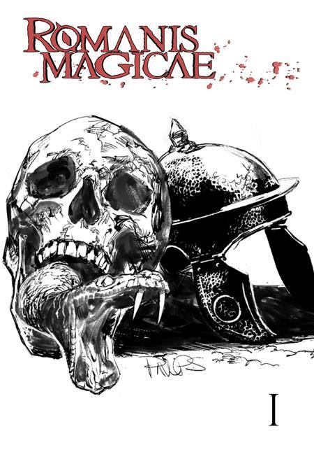 ROMANIS MAGICAE #1 (OF 4) CVR B PAUL PEART SMITH BLACK WHITE AND RED VAR