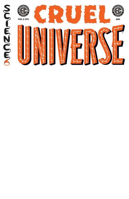 EC CRUEL UNIVERSE 2 #1 (OF 12) CVR D BLANK SKETCH VARIANT VAR