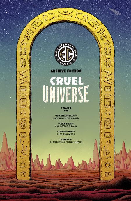 EC CRUEL UNIVERSE 2 #1 (OF 12) CVR G INC 1:50 MALACHI WARD EC ARCHIVE EDITION VAR