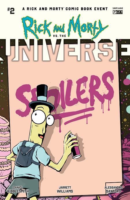 RICK AND MORTY VS THE UNIVERSE #2 (OF 4) CVR C INC 1:10 FLOPS INTERLOCKING VAR