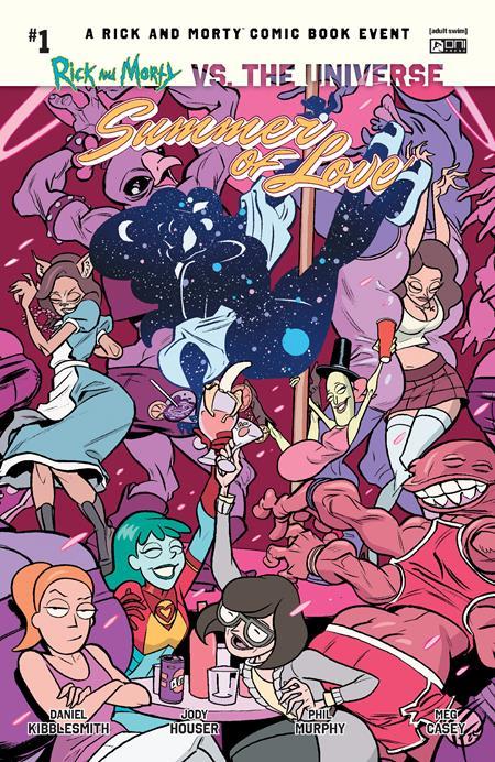 RICK AND MORTY VS THE UNIVERSE SUMMER OF LOVE #1 (ONE SHOT) CVR D INC 1:20 TOM FOWLER EVENT VAR