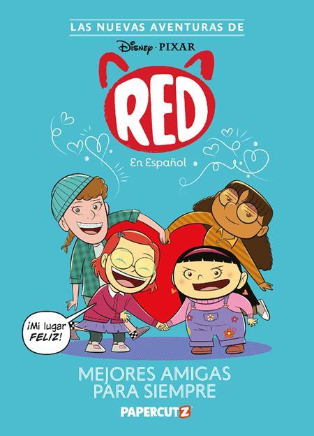 NEW ADVENTURES OF TURNING RED HC VOL 01 BESTIES 4EVER SPANISH ED