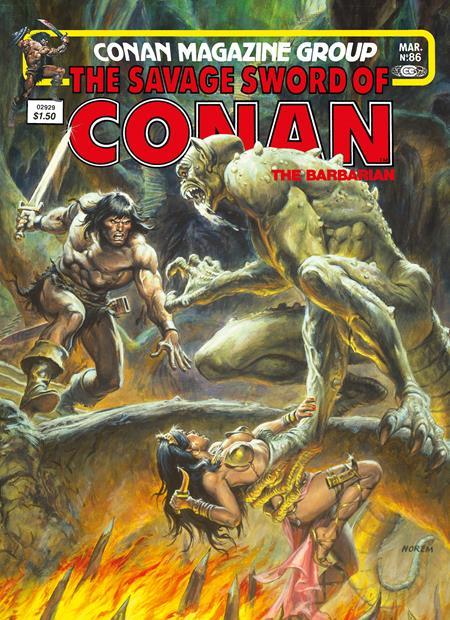 SAVAGE SWORD OF CONAN THE ORIGINAL COMICS OMNIBUS HC VOL 06 REGULAR EDITION EARL NOREM (MR) Previously Offered Thru Diamond