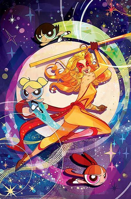 THUNDERCATS POWERPUFF GIRLS #1 CVR I INC 1:10 NICOLETTA BALDARI VIRGIN VAR-Previously APR250018