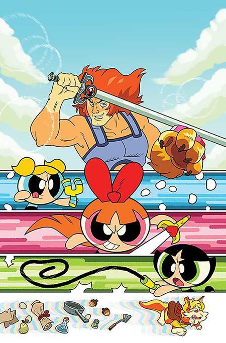 THUNDERCATS POWERPUFF GIRLS #1 CVR K INC 1:20 COLEMAN ENGLE VIRGIN VAR-Previously APR250020