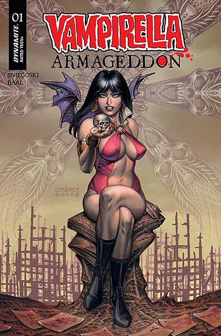VAMPIRELLA ARMAGEDDON #1 CVR D JOSEPH MICHAEL LINSNER VAR-Previously MAY250013