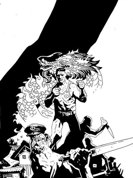 SAVAGE SWORD OF CONAN #10 CVR D MIKE MIGNOLA B&W INKS VAR (MR)