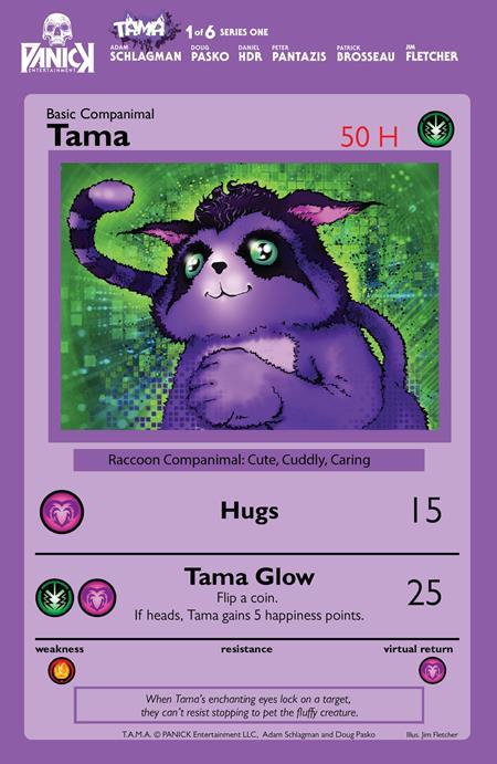 TAMA #1 (OF 6) Second Printing Cvr A Jim Fletcher Cute Cuddly Caring Tama