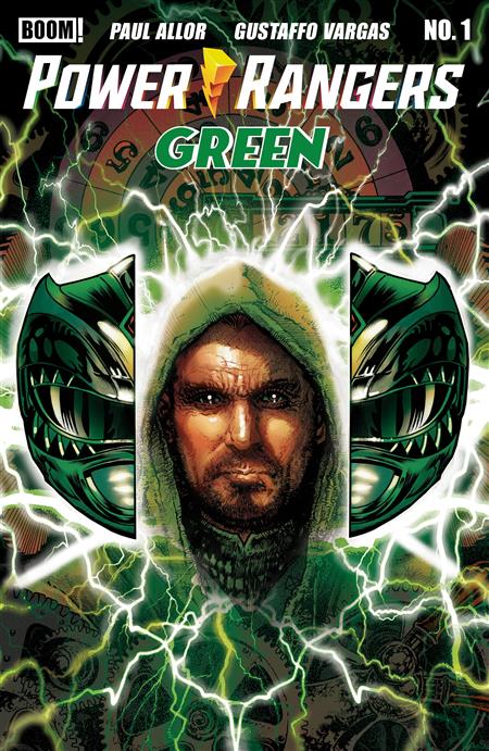 POWER RANGERS GREEN #1 A MAIN (DRESSED HARRIS)