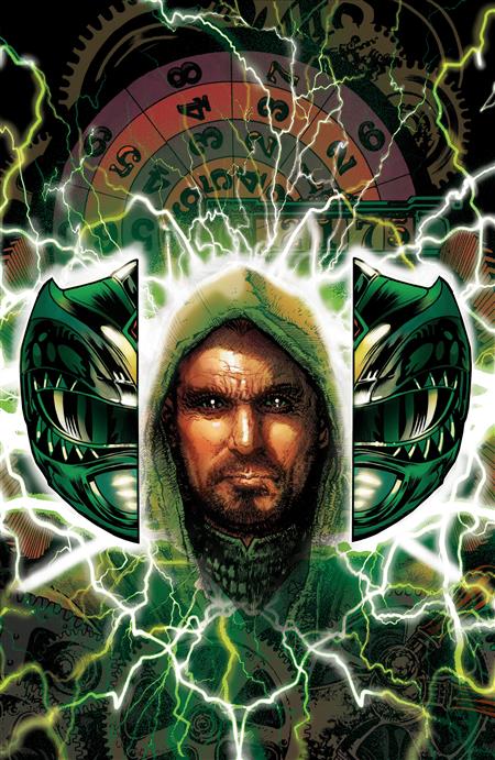 POWER RANGERS GREEN #1 F FOIL VARIANT (FULL ART FOIL HARRIS)