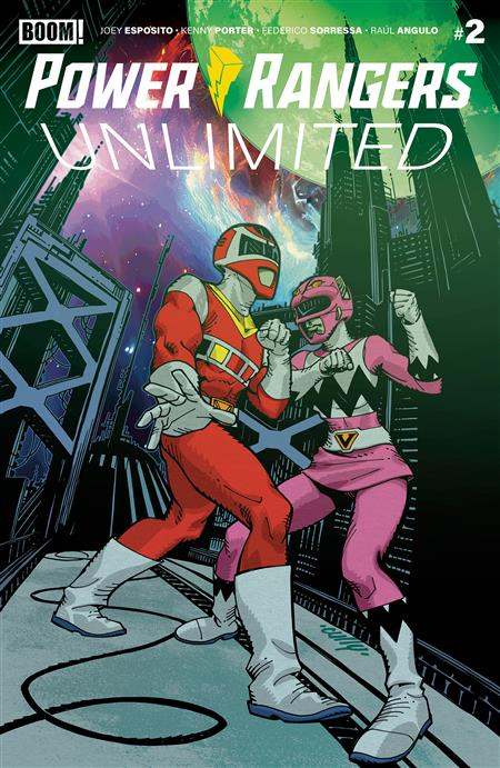 POWER RANGERS UNLIMITED #2 B VARIANT (DRESSED HAMNER)