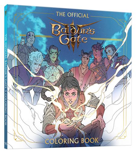 THE OFFICIAL BALDUR'S GATE 3 COLORING BOOK TP