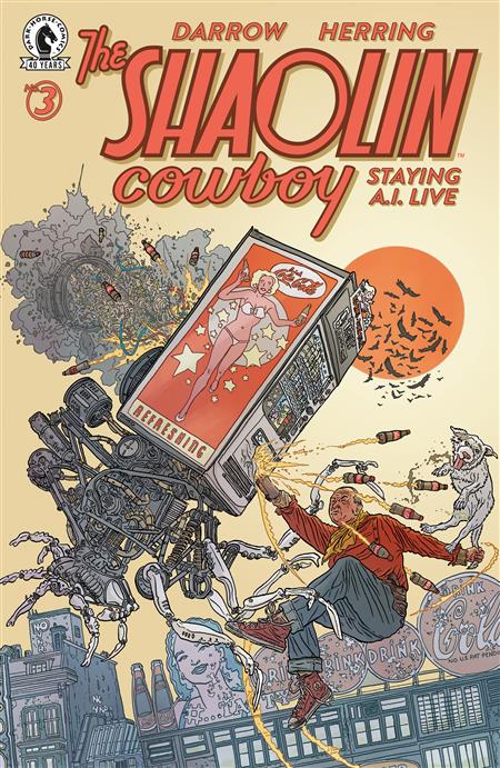 SHAOLIN COWBOY STAYING A.I.LIVE #3 (CVR A) (GEOF DARROW)