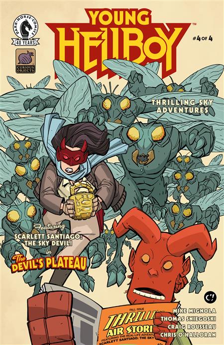 YOUNG HELLBOY THRILLING SKY ADVENTURES #4 (CVR A) (CRAIG ROUSSEAU)