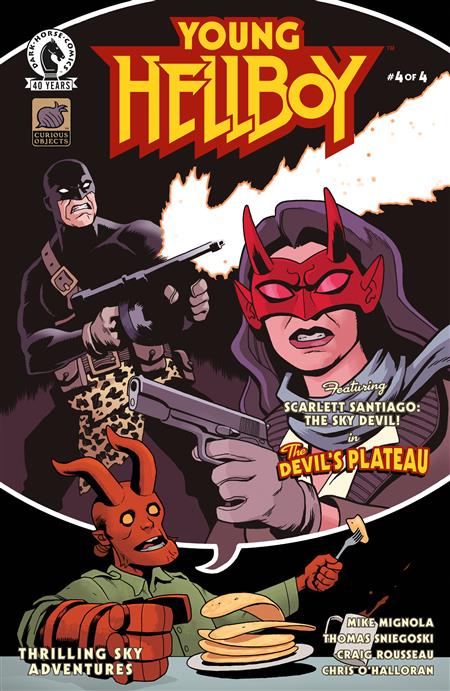 YOUNG HELLBOY THRILLING SKY ADVENTURES #4 (CVR B) (BEN STENBECK)