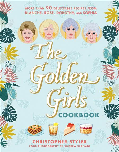 THE GOLDEN GIRLS COOKBOOK HC