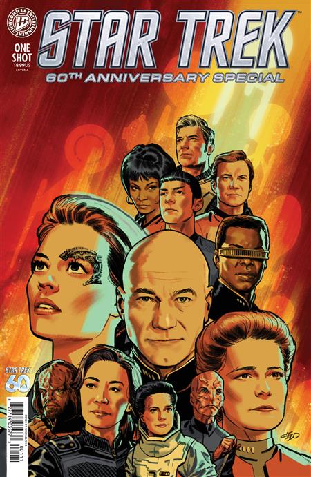 STAR TREK 60TH ANNIVERSARY SPECIAL COVER A (CHO)