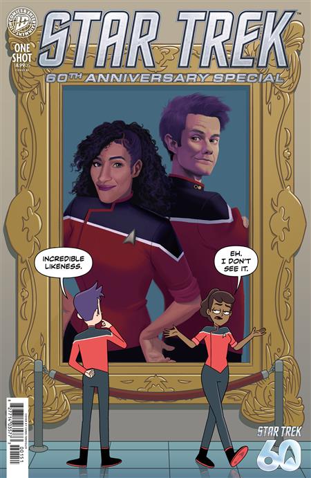 STAR TREK 60TH ANNIVERSARY SPECIAL VARIANT RI 1:15 (FENOGLIO)
