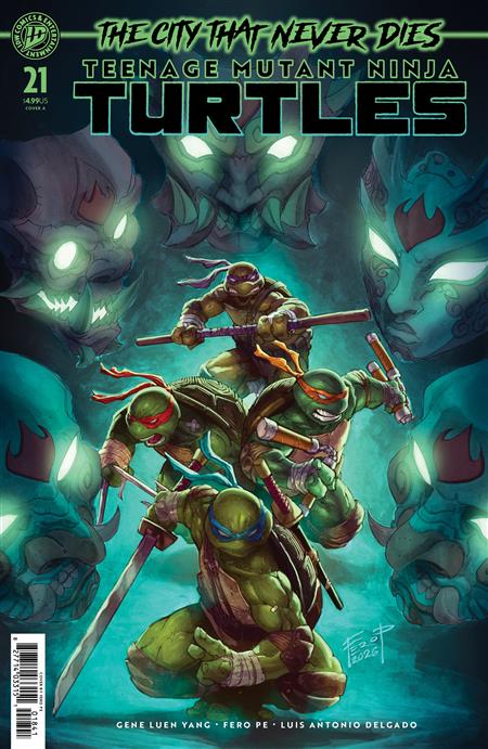 TEENAGE MUTANT NINJA TURTLES #21 COVER A (PE)
