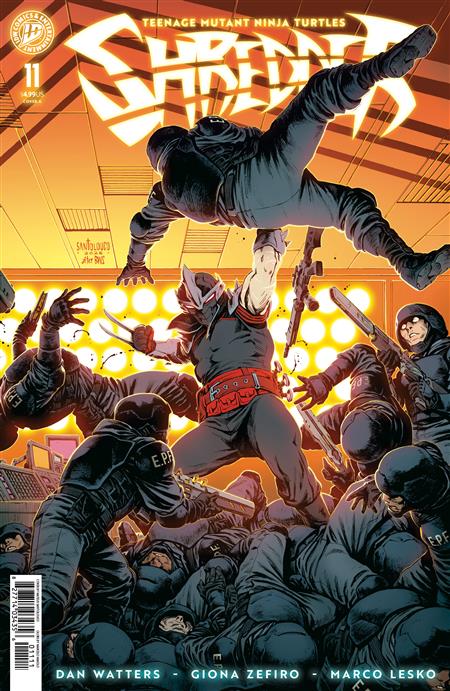 TEENAGE MUTANT NINJA TURTLES SHREDDER #11 COVER A (SANTOLOUCO)