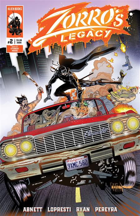 ZORRO'S LEGACY #2 VARIANT B (MOORE)