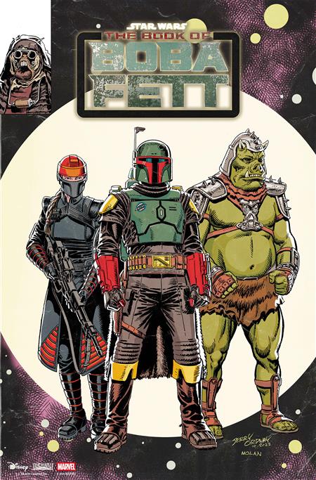 STAR WARS THE BOOK OF BOBA FETT #1 1:25 JERRY ORDWAY VARIANT