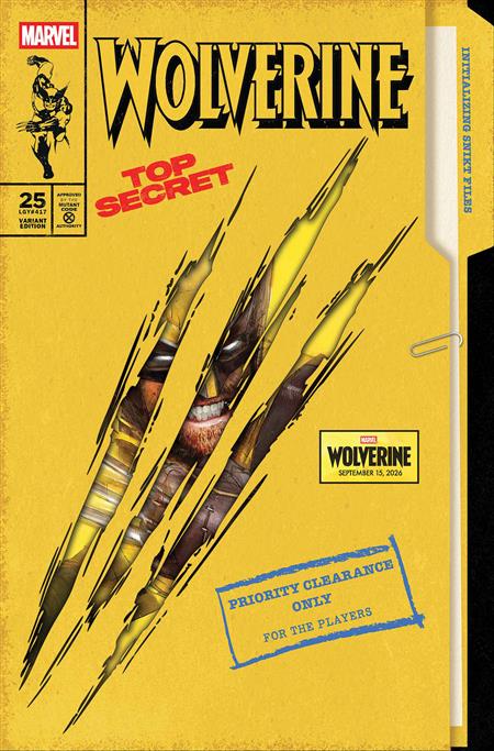 WOLVERINE #25 JOCK WOLVERINE GAME VARIANT