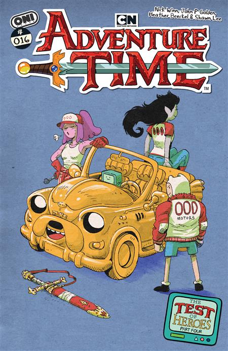 ADVENTURE TIME (2025) #16 CVR B JOHN P GOLDEN VAR