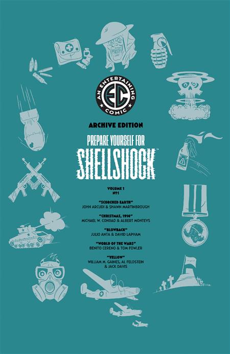EC SHELLSHOCK #1 CVR G INC 1:50 RIAN HUGHES ARCHIVE EDITION VAR