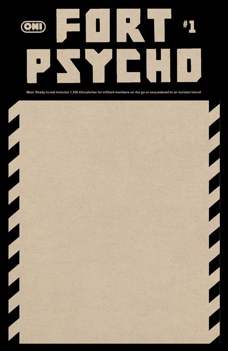 FORT PSYCHO #1 CVR E BLANK SKETCH VAR
