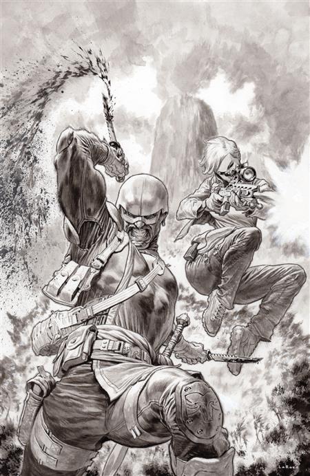 FORT PSYCHO #1 CVR I INC 1:50 LEWIS LAROSA B&W VAR