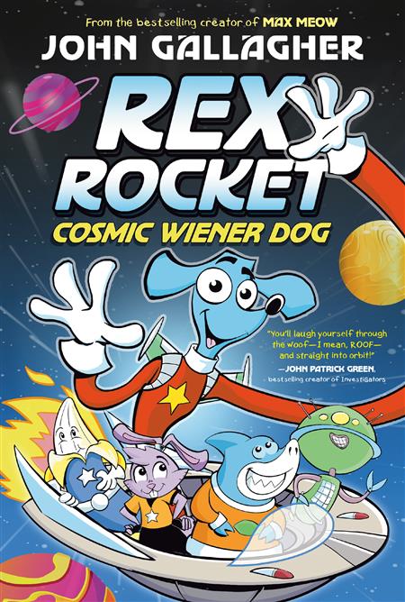 REX ROCKET COSMIC WIENER DOG HC