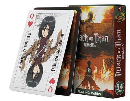 ATTACK ON TITAN - PLAYING CARDS