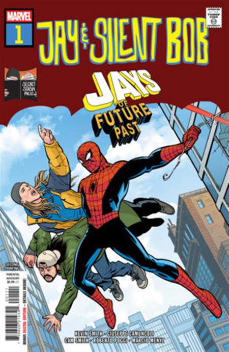 JAY & SILENT BOB JAYS OF FUTURE PAST #1 GIUSEPPE CAMUNCOLI 2ND PRINTING VARIANT