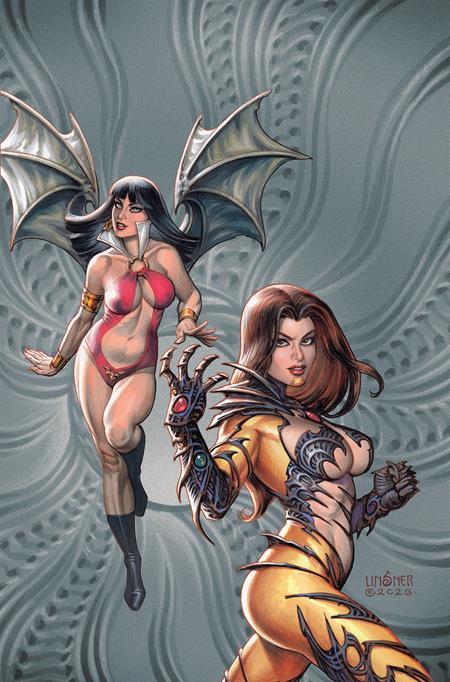 WITCHBLADE VAMPIRELLA #1 (ONE SHOT) CVR E INC 1:50 JOSEPH MICHAEL LINSER VIRGIN VAR